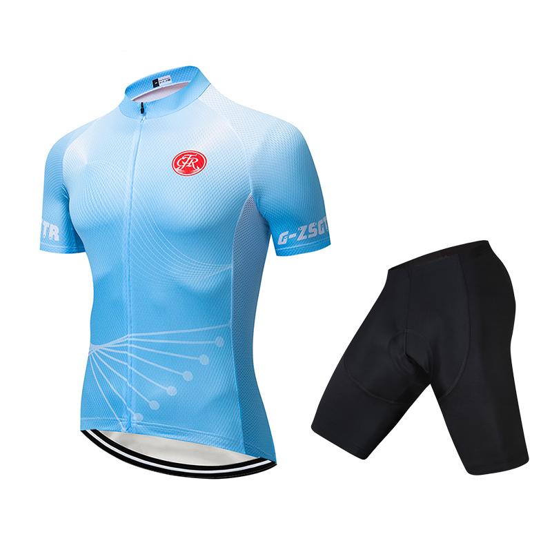 2026 Men's Cycling Jersey Short Sleeve Slim Fit Breathable Cycling Maillot Quick Dry MTB Mountain Bike Road Cycling Shirt Sets