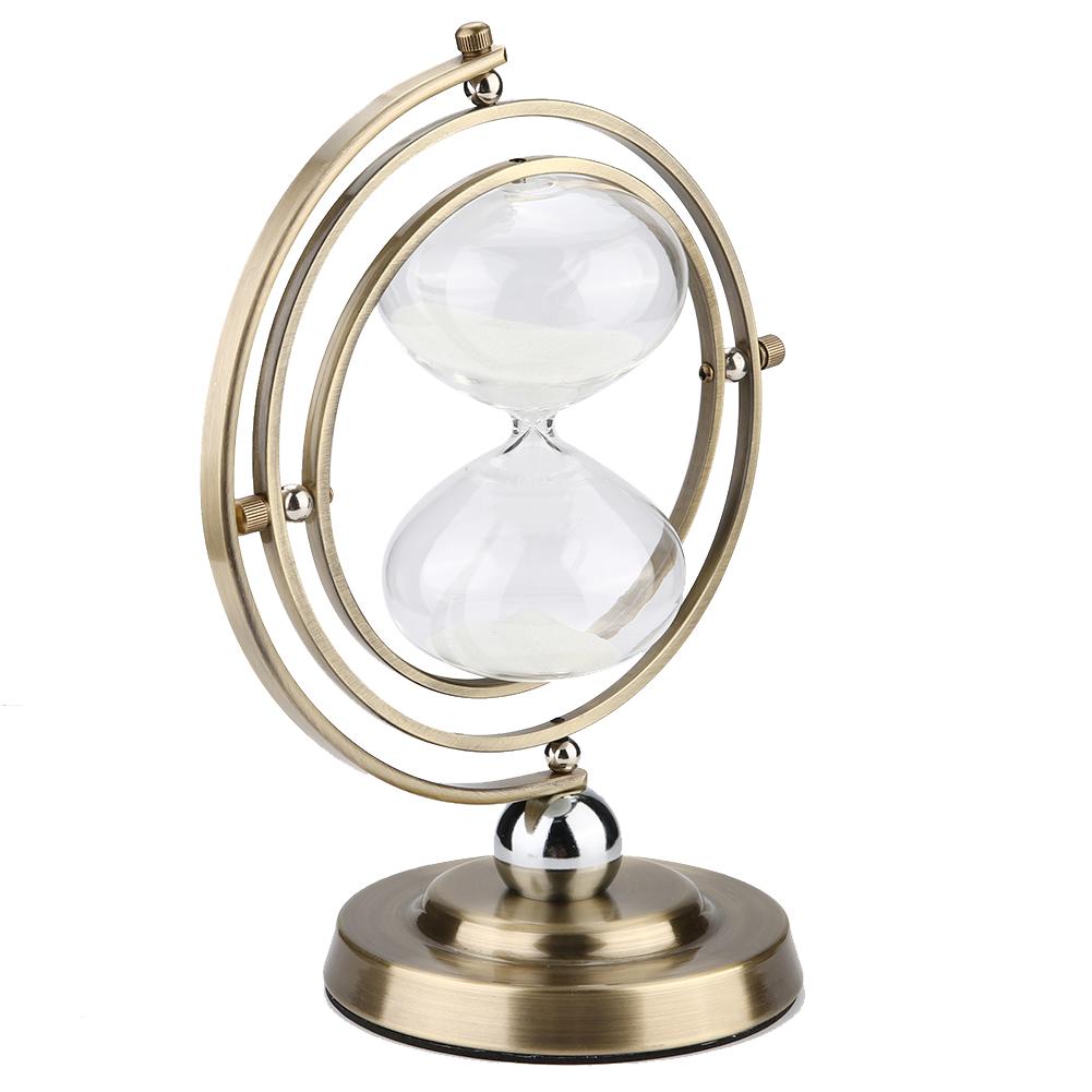 Hourglass Sand Timer Glass Timer Sand Glass 15 Minutes Glass Vintage Living Room Ornaments Home Decoration
