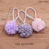 10Pcs 1:12 Mini Bath Sponge Ball Bathroom Furniture Decoration Bath Ball Dollhouse Dolls House DIY Scene Decor
