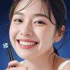 Replacement brush heads compatible with iO series 8 Oral-B 2/3/4/5/6/7/8/9/10 (white, pieces)