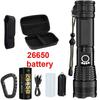 Rechargeable Flashlights High Lumens, 990000 Lumen Brightest Led Flashlight with 5 Modes Powerful Waterproof Torch for Outdoor