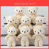 Entzückendes Mini Bären Plüschtier Beige Teddy Stofftier Geschenk Süßer Schlüsselanhänger