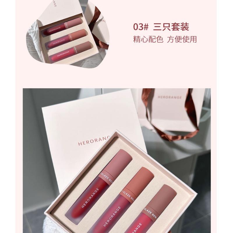 Velvet Matte Lip Glaze Waterproof Long Lasting Non Stick Cup Pigmented Lip Mud