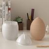 Egg-Shaped Silicone Mold Diy Aromatherapy Diffuser Mold Plaster Storage Tank Mold Plaster For Candle Making Home Decor Diy Craft