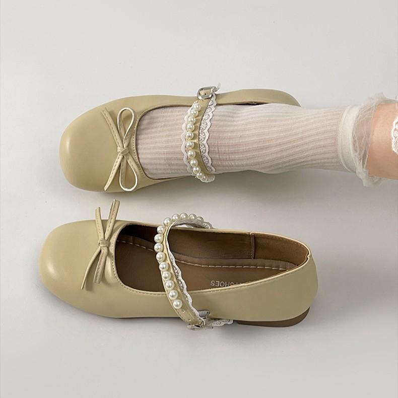 Fashion lightweight silver retro French flat bottom light mouth single shoes women's 2025 new summer skirt Mary Jane shoes