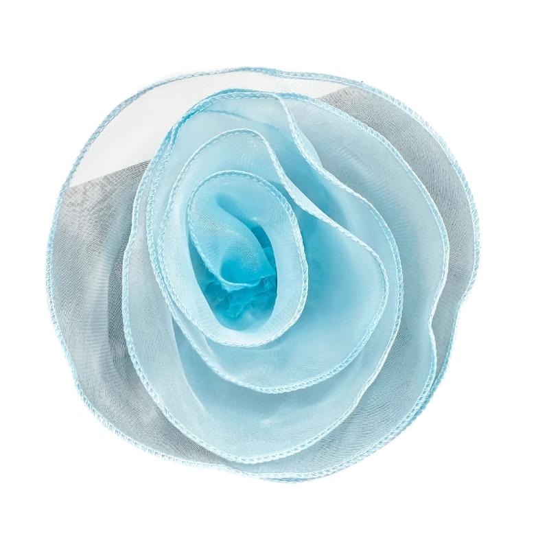 

3D Rose Flower Brooch for Women Multilayer Florals Lapel Pin Trend Jewelry Shirt Coat Safety Pin Wedding Party Brooches S