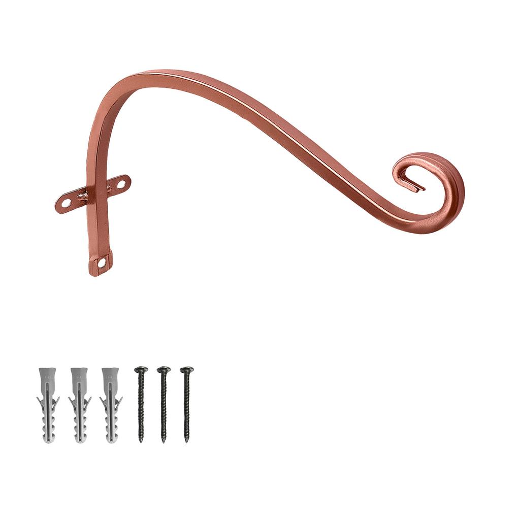 Wall-Mounted Heavy-Duty Hook Accessory — The Outdoor Hanging Solution. Crafted From High-quality,  Robust Metal,  This Hook Is -proof,  Weather-resist