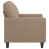 Armchair Cappuccino Brown 60 Cm Artificial Leather