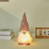Glowing Knitted Gnome Doll Christmas Decor Doll with LED Night Light for Home Xmas Decorations Navidad New Year 2025 Gift
