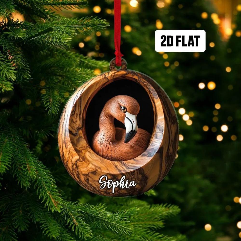 

2D Акриловые Животные Рождественские Украшения на Елку Милая Коала Обезьяна Кошка Подвеска для Рождественского Мешка Машины Домашнего декора