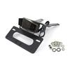 Kennzeichenhalter mit LED-Licht für Honda CRF250L CRF250M 2013-2022 CRF250 Rally 2017-2022 Fender Eliminator