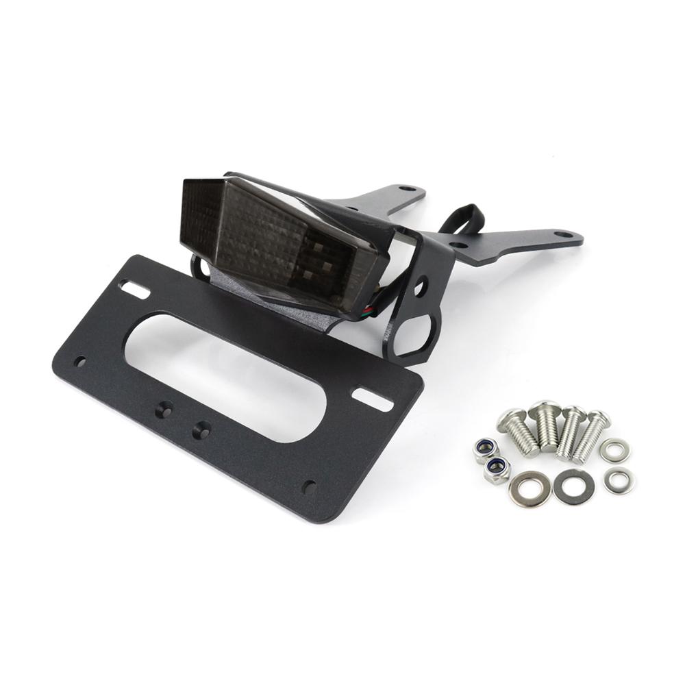 Kennzeichenhalter mit LED-Licht für Honda CRF250L CRF250M 2013-2022 CRF250 Rally 2017-2022 Fender Eliminator
