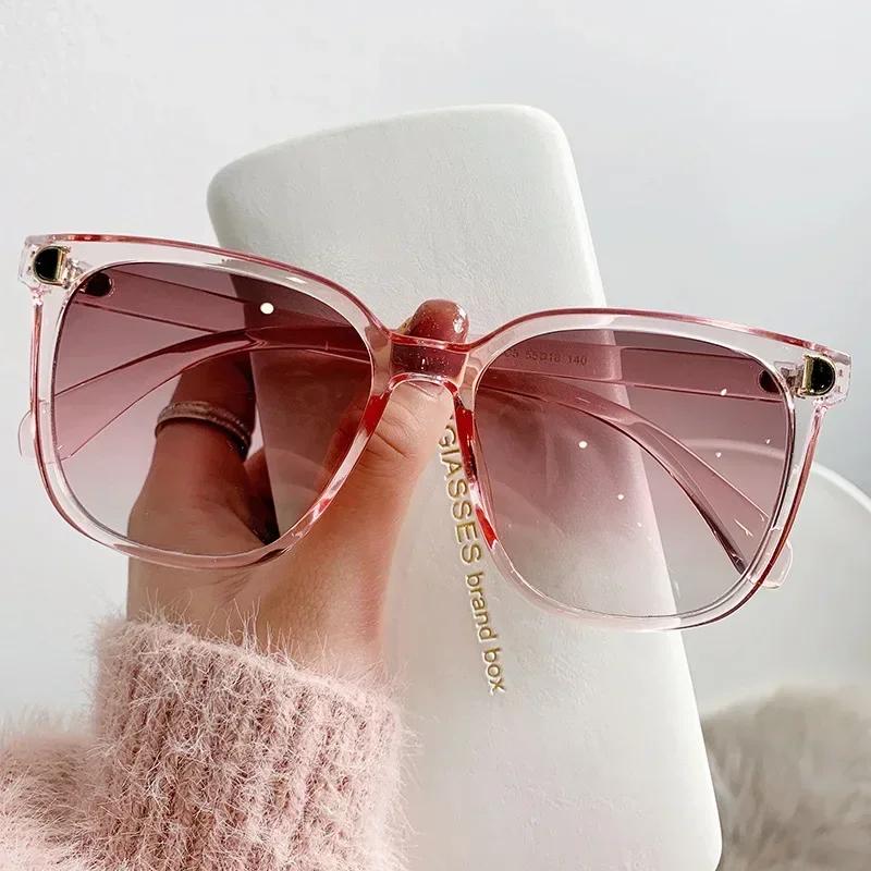 Protective Glasses 4pcs Rectangle Frame Sunglasses Women Men Candy Color Y2K Fashion Sun Glasses Vintage Outdoor Eyewear UV400
