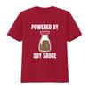 Powered By Soy Sauce Shoyu Lover Kawaii Cute Asia Asian Food Foodie Funny Pun Idea Birthday Present  T Shirt vintage Washed