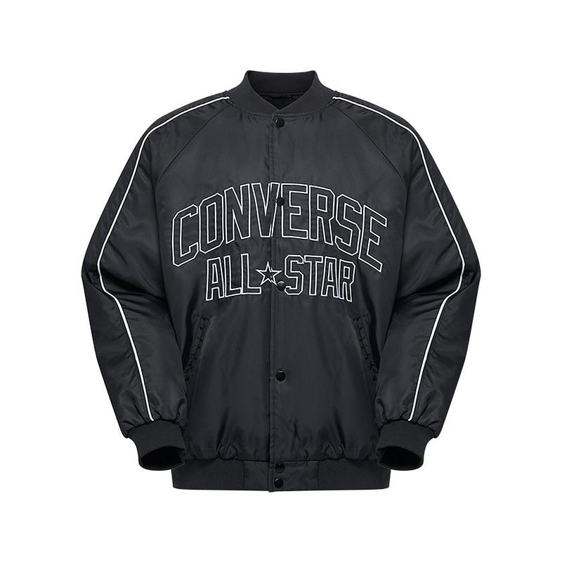

New Converse Puffer Jacket Men s Black 10027340-A01 L