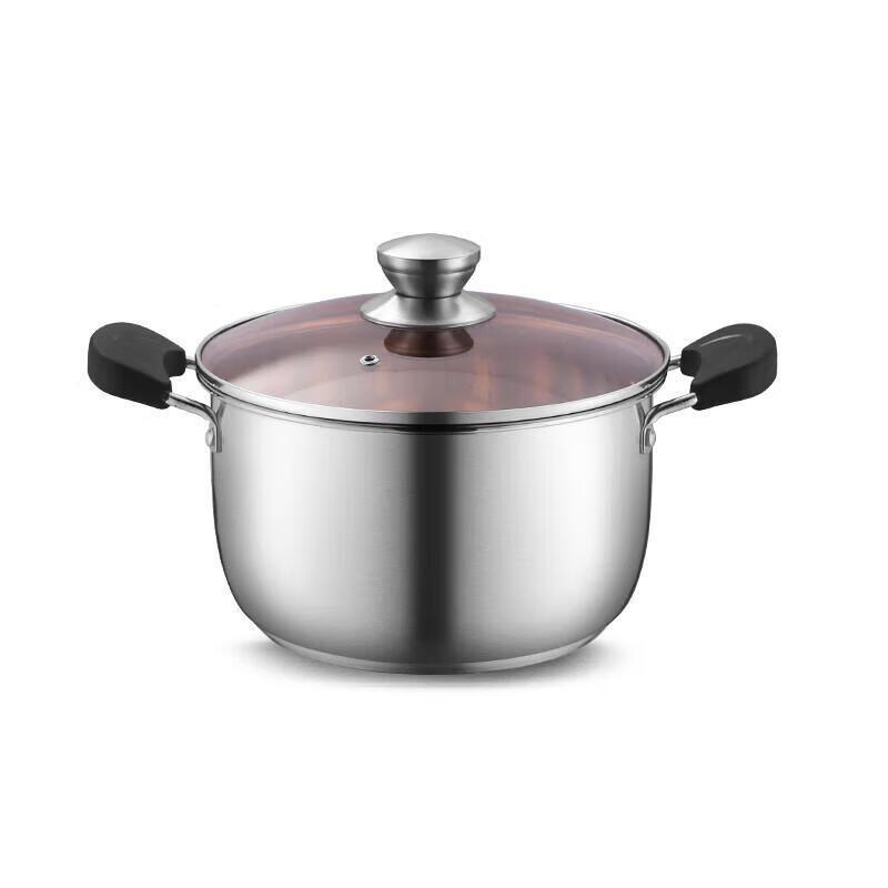 Adneny 201 Stainless Steel Multi-Function Soup Pot