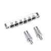 Musiclily Pro 10.4mm Pitch Roller Saddle Tune-O-Matic Bridge for LP Epiphone Les Paul SG Electric Guitars, Chrome