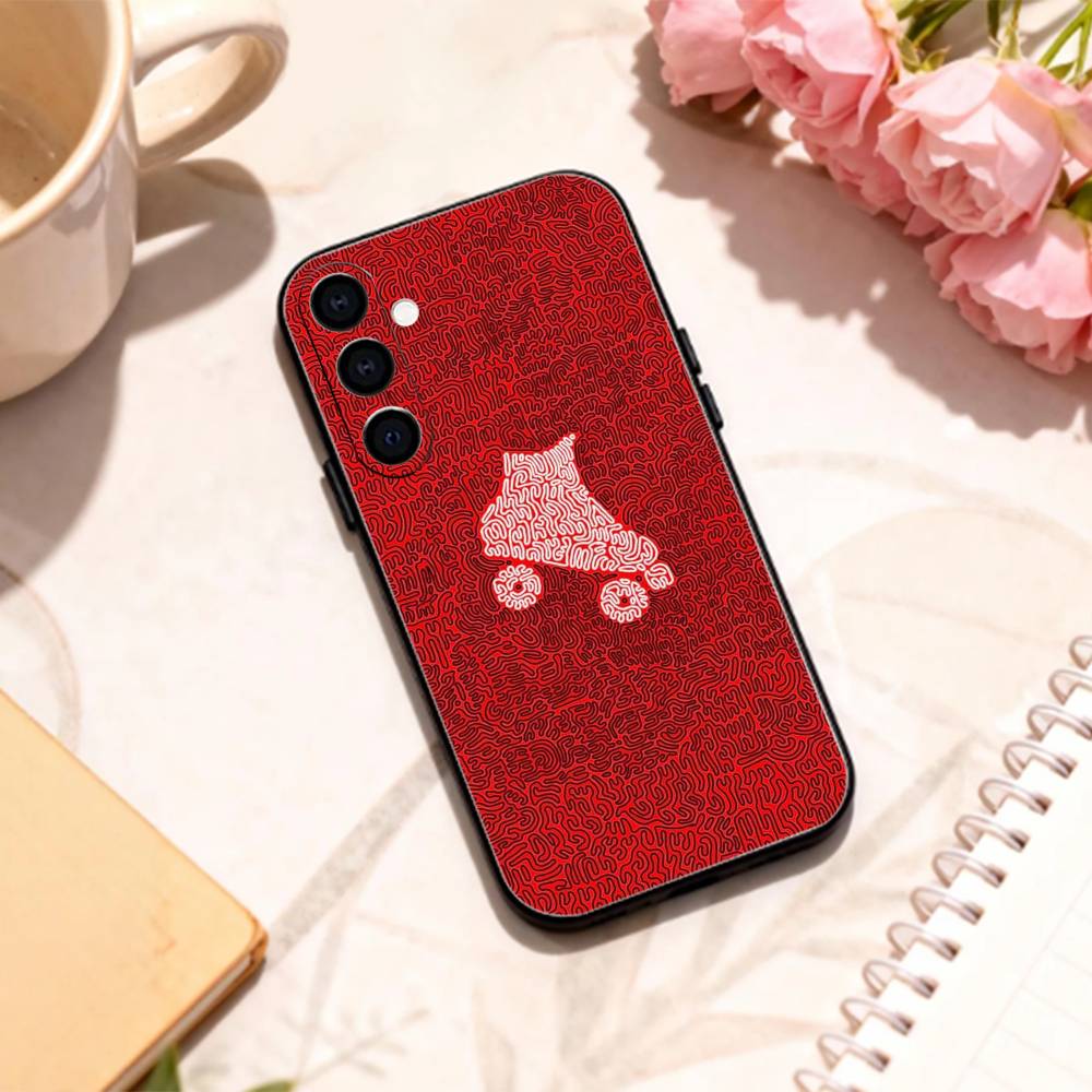 Cool Play P-Patin Sports Phone Case For Samsung Galaxy A73,A72,A71,A70,A53,A52,A51,Others Soft Black Shell