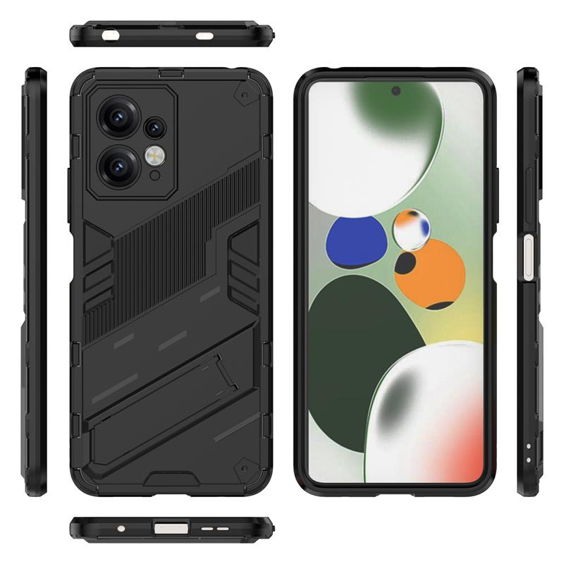 For Redmi Note 12 Cover Case Xiaomi Redmi Note 12 Pro Plus 5G Global Capa Kickstand Shockproof Holder Cover Redmi Note 12 Fundas