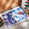 Erling Haaland Printed Crystal Velvet Rug Non‑Slip Crystal Velvet Carpet For Sofa Bedroom Indoor Home Decoration