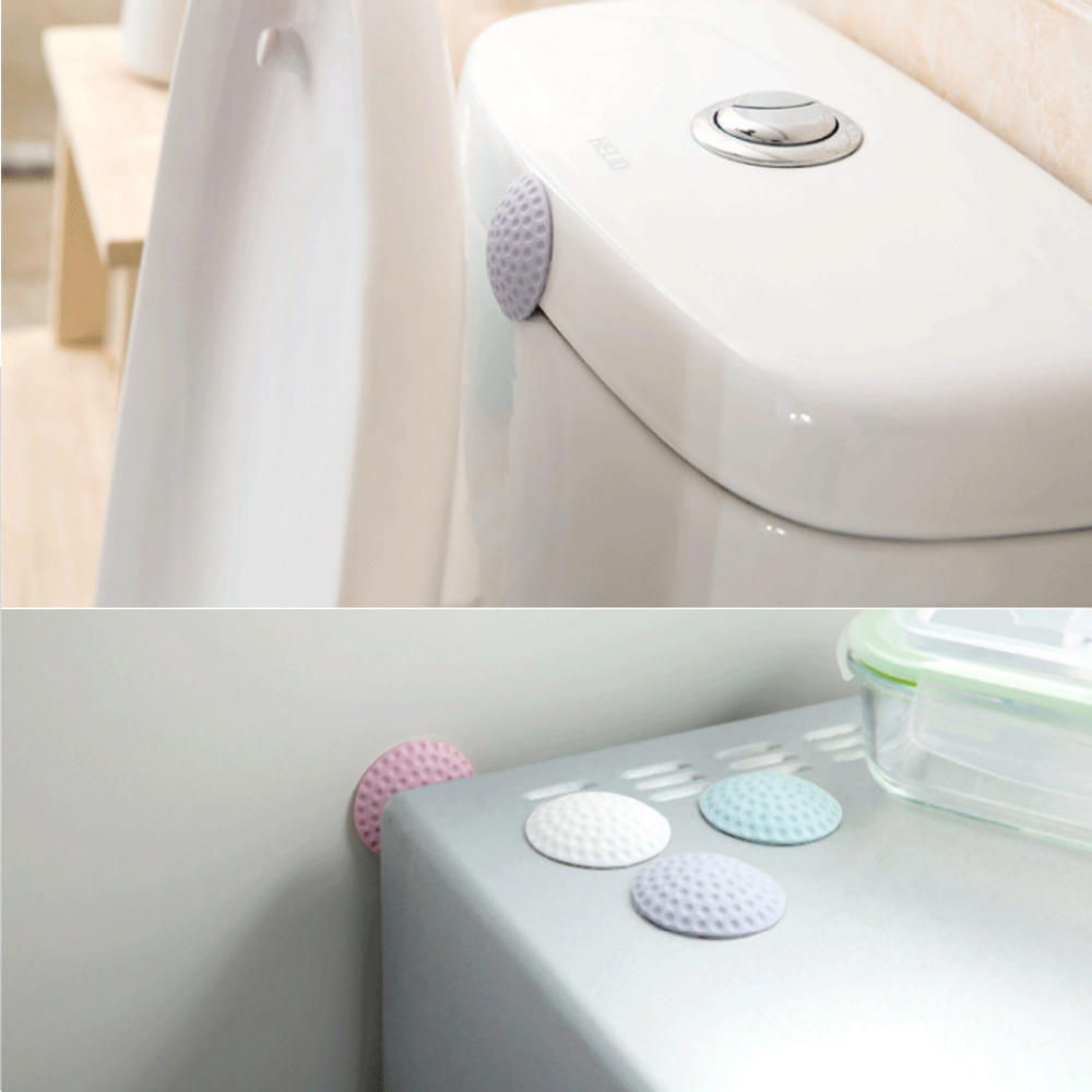 Резиновый противоударный коврик, Защита стены, Белый,     От повреждений дверной ручкой с помощью этой самоклеящейся защиты стены для дверной ручки, Отлично подходит для Ne