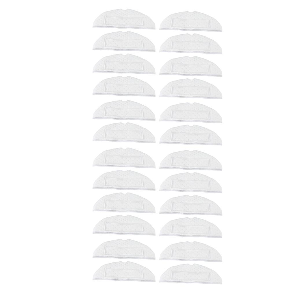 20pcs Sweeping Robot Disposable Mop Pads Mopping Cloth Replacement Cleaning Pads for Xiaomi