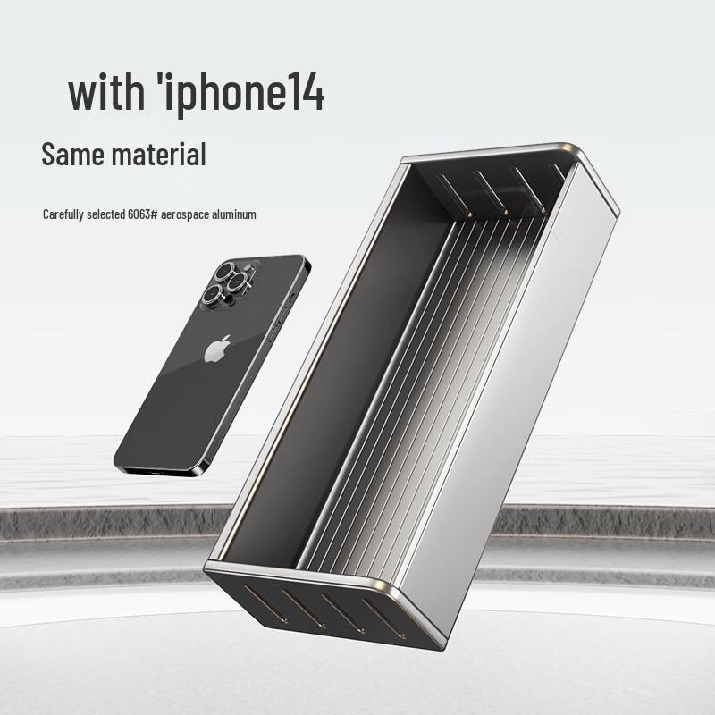 Yu Zhu Xun Adhesive Wall-Mounted Kitchen Organizer Rack