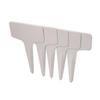 Durable White Plastic Plant T-type Tags for Garden Seedling Tray Pots Decoration and Labels 6x10cm