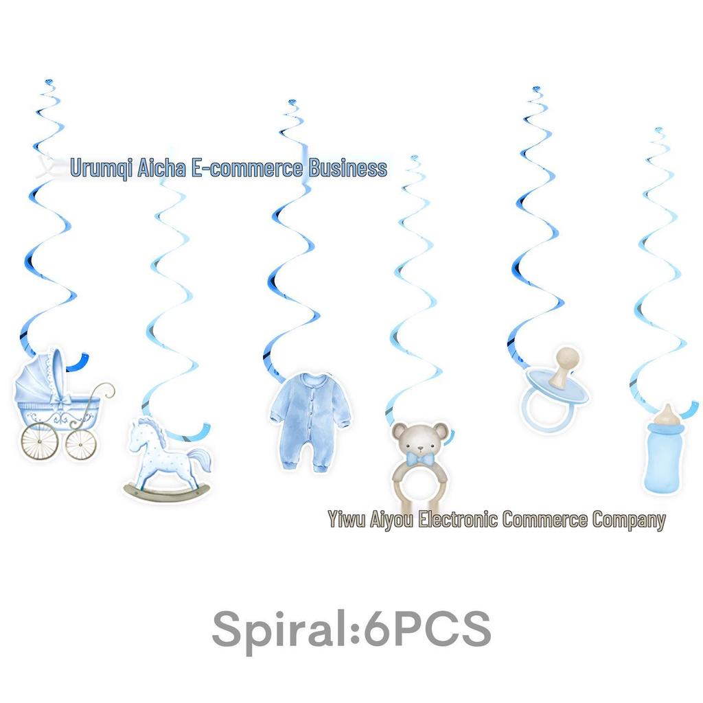 Baby Christening Party Set: Disposable Plates, Napkins, Tablecloth, and Banners