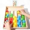 Colorful Sorting Ball Toy - Enhances Observation Hand-Eye Coordination And Logical Thinking Wooden Educational Sensory Toy