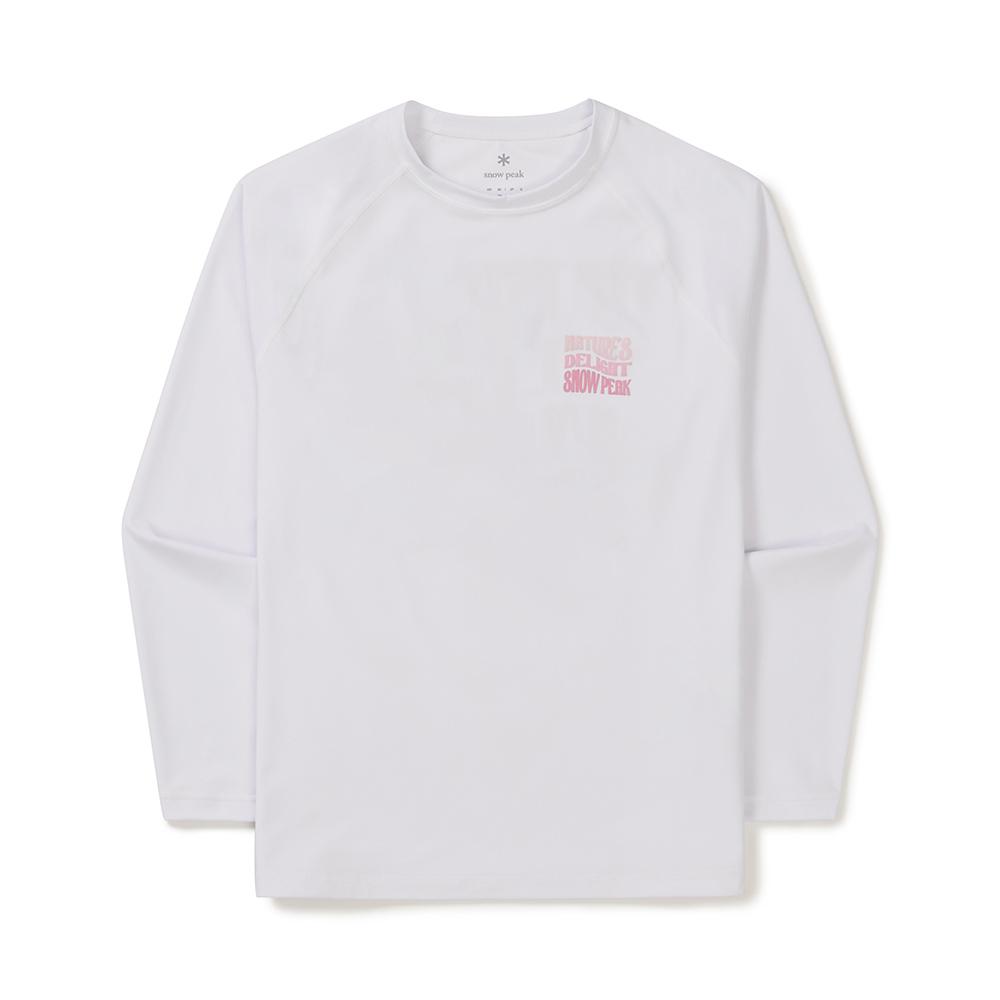 [Snowpeak] Water Women's Loose Fit Rashguard White (S25MWWSW09)