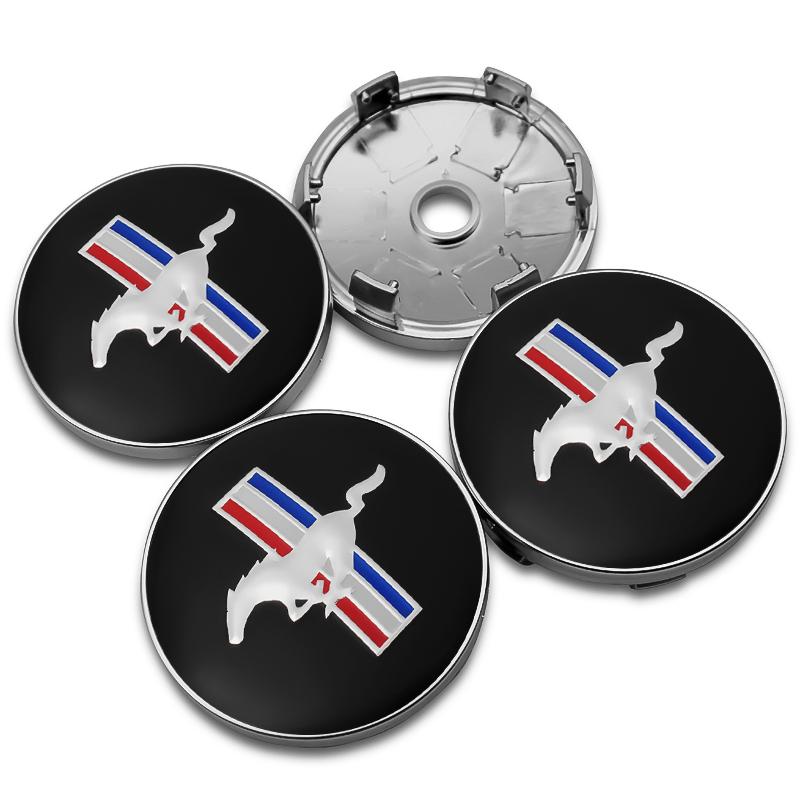 4PCS 56/60mm Car Wheel Center Hub Caps Tire Hubcap Rim Covers Emblem For Ford Focus Mk2 Mk3 Ranger Mondeo Mustang Kuga Fiesta