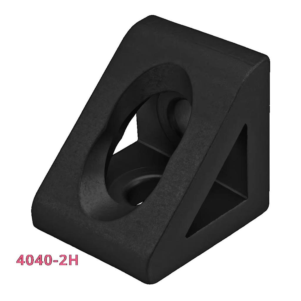 Aluminum Profile 90 Degree Block Triangle Connector Bracket For 2020 2040 3030 4040 4080 Series V-slot Aluminum Profile