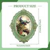 Oval Vintage Photo Hanging or Tabletop Display Desk Home Decor Card Holder for Festival