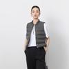 Autumn and Winter New White Duck Down Jacket Women's Vest Light and Thin Inner with Windproof and Warm Inner Tank Vest Jacket Super