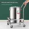 HPMILY 304 Stainless Steel Rolling Storage Cart (60cm)
