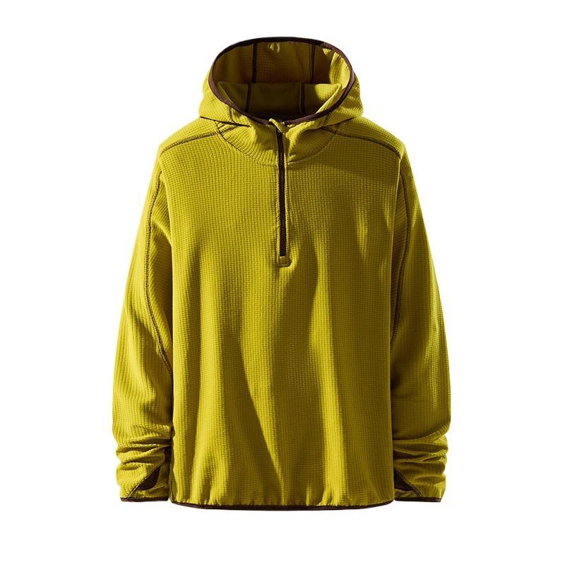 Unisex Antibakteriel Halvlynlås Stå krave Udendørs Vinter Sports Langærmet Top