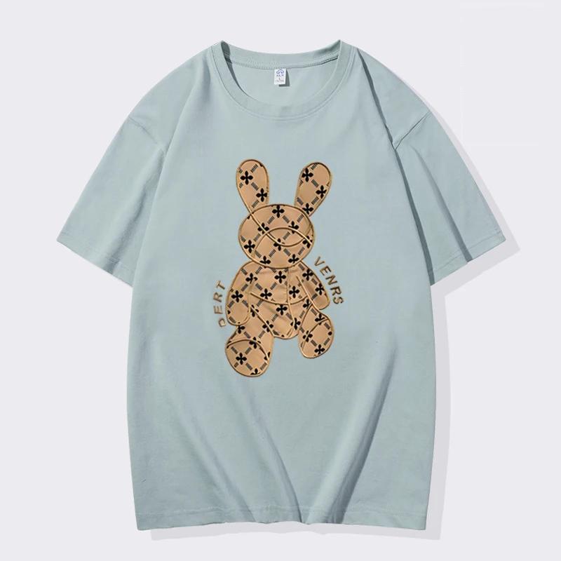 Tricou unisex, din bumbac, respirabil, relaxat-fit