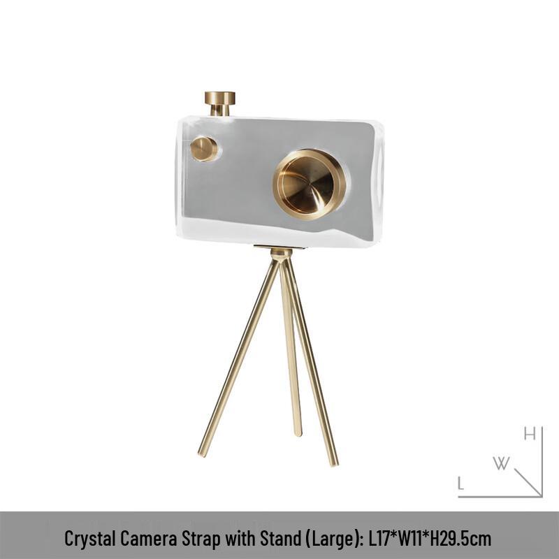 Ruijie Creative Crystal Camera Ornament