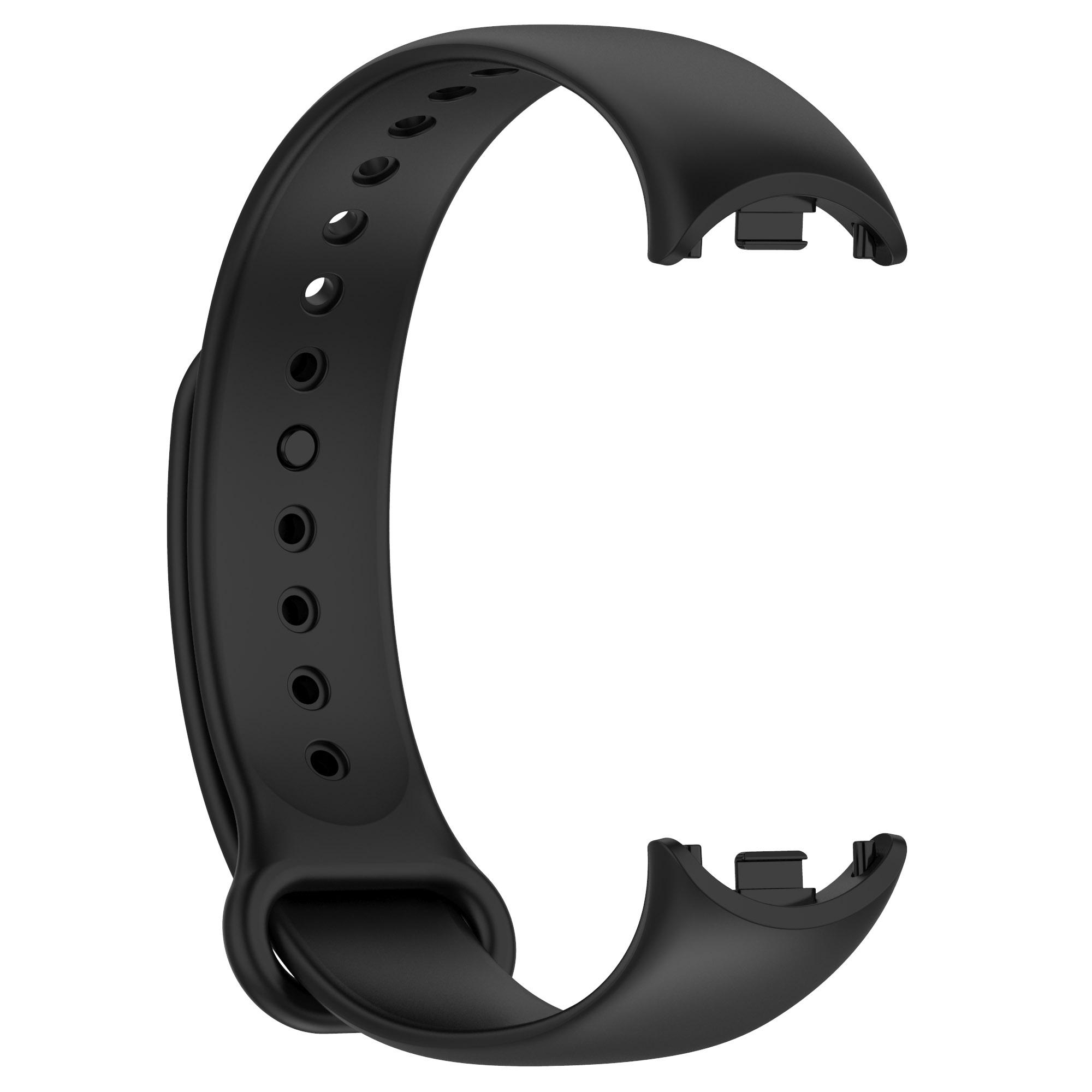 

Для Xiaomi Smart Band 9 NFC/9/8 NFC/8 суцільний колір силіконовий ремінець для годинника заміна браслета Sky Blue