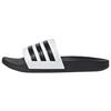 Adidas Adilette Comfort Slip Resistant Slide Slippers Unisex Black White GZ5893