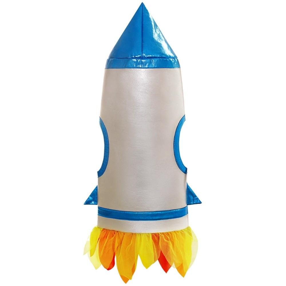 Astronaut Outfit Children Rocket Spacesuit Halloween Costume Set  Children's Day