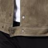JOW Men's Suede-Effect Multi-Pocket Jacket