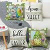 New Easter Pillow, Office Pillow Cover, Bedside Sofa Cushion Cover, Home Pillow Cover