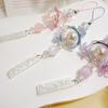 Car Hanging Decoration Jellyfish Wind Chime Cherry Blossoms Flower Pendant Phone Chain