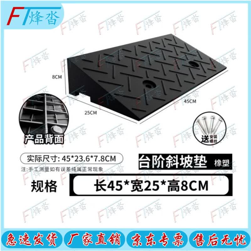 Heavy-Duty Curb & Threshold Ramp