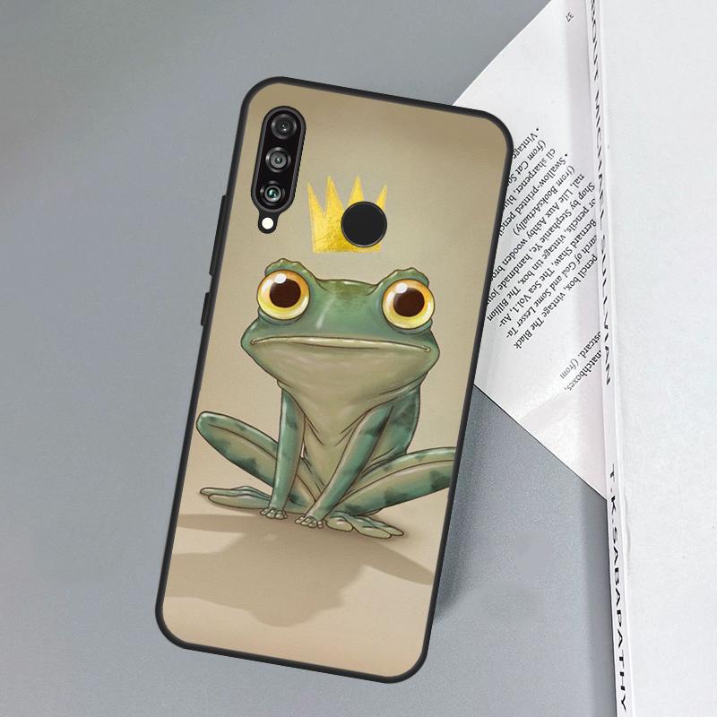 Ästhetischer Frosch Für Huawei Nova 11 Pro 9 10 SE Y70 Y60 Y90 Y61 Y91 Y73 Y72 12s 12i 11i 8i P30 P40 Lite Hülle