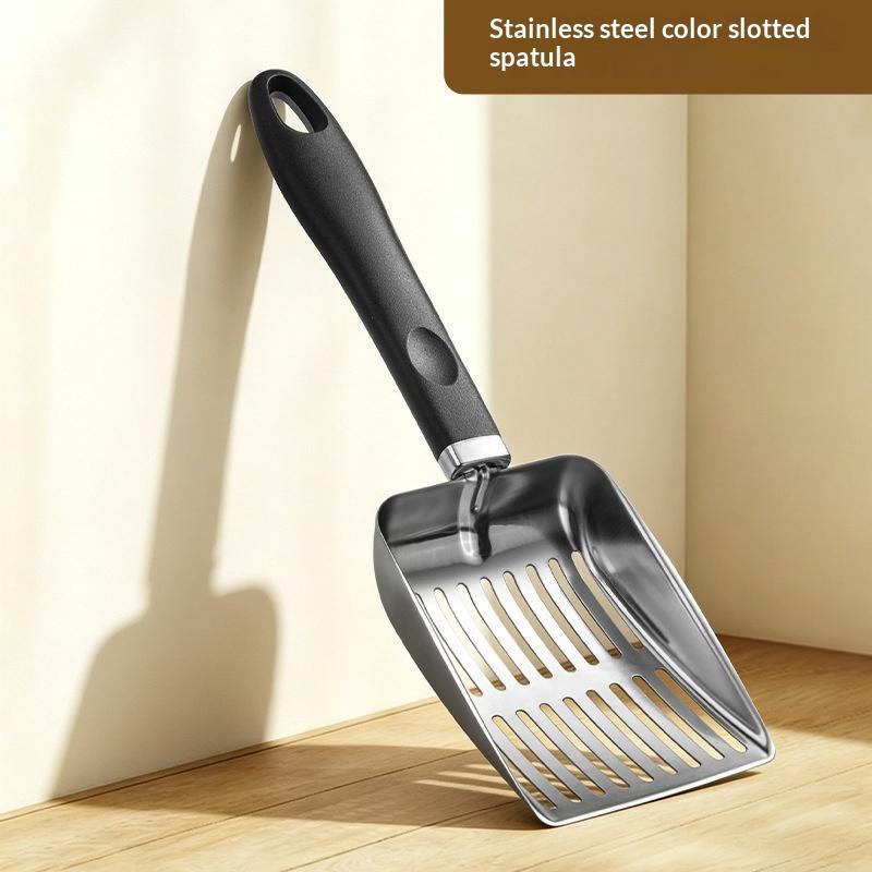 Cat Sand Cleaning For Dog Cat Clean Feces Supplies Cat Litter Shovel Pet Cleaning Tool Pet Products Metal Long Handle Scoop