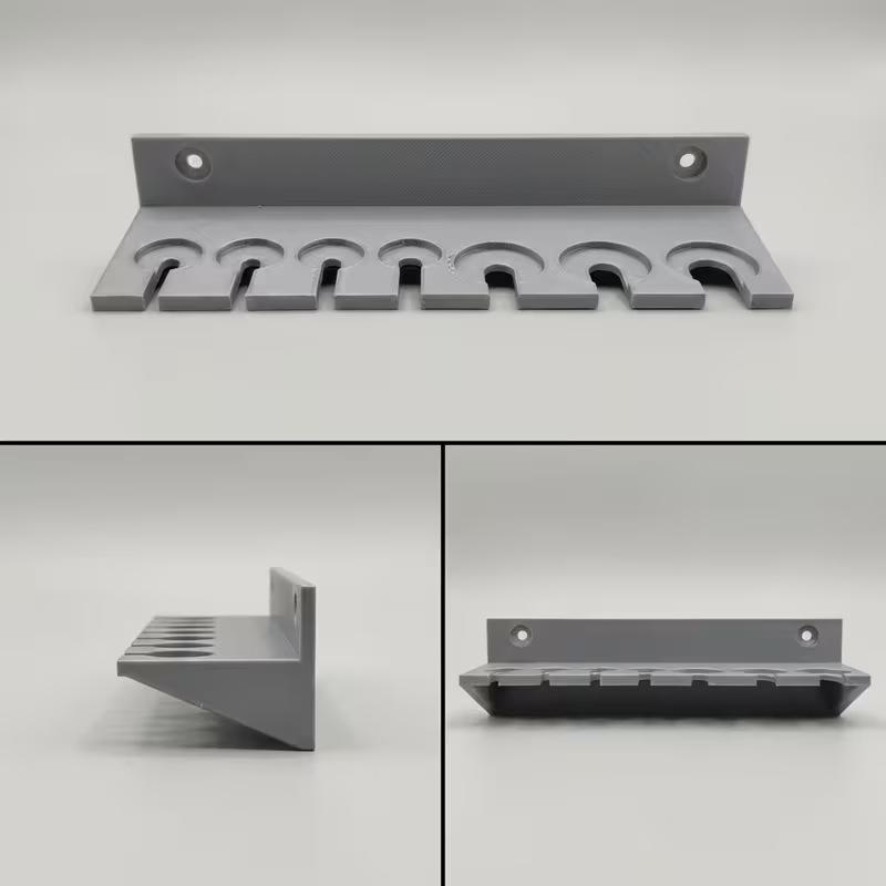 1Pcs T-Handle Tool Rack, Screwdriver & Hex Key Holder, Small Parts Storage Organizer For Workshop Garage