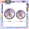 Toilet-bound Hanako-kun 201: Double Glitter Anime Badge, New 75mm Pet Material Design